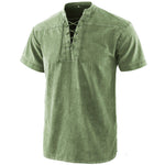 Chemises à manches courtes tie-dye pour hommes