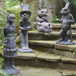 Ensemble d'ornements du pays des merveilles Décoration de jardin