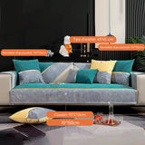 Coussin de canapé en chenille Nordic Four Seasons