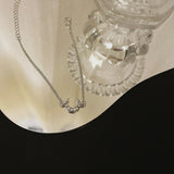 Bracelet Etoile Lune Blanche femme