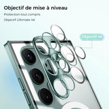 Étui Métallique Magnétique Magsafe pour Samsung