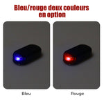 Lampe solaire à capteur antivol pour voiture
