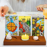 Ornement Bougeoir en Bois Tarot