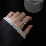 Bague Diamant Double Papillon