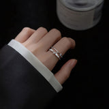 Bague Diamant Double Papillon