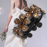 Pince à cheveux strass pour femme