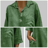 Robe à col à manches