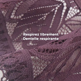 Soutien-gorge taille plus avec fermeture éclair sur le devant