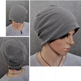 Bonnet ample en tricot