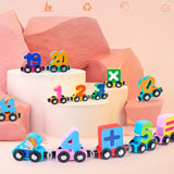 Jouet de train numérique en bois