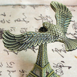 Modèle d'accessoires de photographie d'oiseau d'équilibre de modèle de tour Eiffel