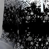 Pull avec Imprimé Flocon de Neige et Fermeture Éclair