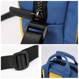 Sac à bandoulière décontracté en nylon de couleur contrastante