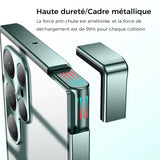 Étui Métallique Magnétique Magsafe pour Samsung