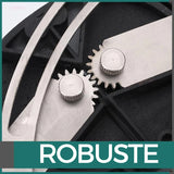 Outil de coupe de mesure d'onglet deux en un