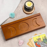 Ornement Bougeoir en Bois Tarot