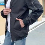 Blouson aviateur à la mode pour hommes