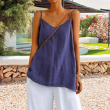 Camisole Ample Sécontractée Pour Femmes