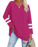 Haut Rayé Contrastant