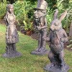 Ensemble d'ornements du pays des merveilles Décoration de jardin