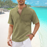 T-shirt de plage à poche pour hommes