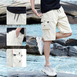 Short cargo de plage pour homme
