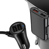 Chargeur de siège arrière de voiture 4 en 1