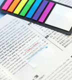 Notes autocollantes fluorescentes