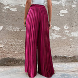 Pantalon Ample à Volants