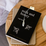 Marque-page long en acier inoxydable