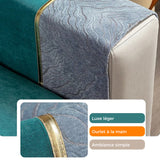 Coussin de canapé en chenille Nordic Four Seasons