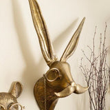 Pendentif en résine tête d'animal