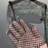 Haut de Cape de Protection Solaire en Diamant Maillé