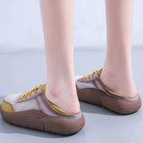 Chaussures à Capuchon Respirable à la Mode