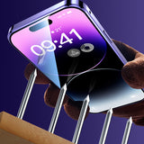 Coque de téléphone en verre double face