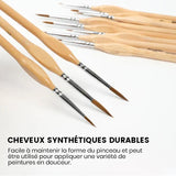 Pinceau de détail miniature