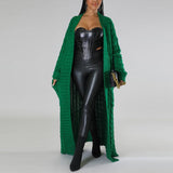Veste de Pull Longue Torsion