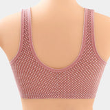 Soutiens-gorge push-up sexy sans armatures Lingerie pleine coupe en coton