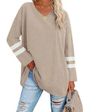 Haut Rayé Contrastant