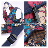 sac à dos imprimé en nylon