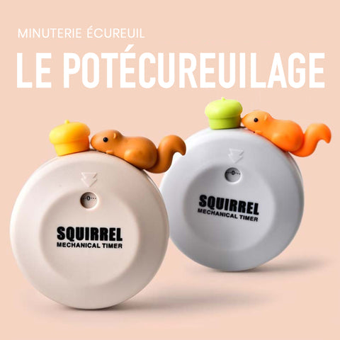 Minuterie de carreaux de dessin animé mignon