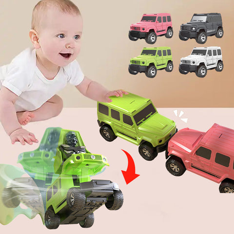 Collision Jouets Transformateurs Voitures