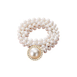 Chaîne de taille avec boucle de ceinture papillon perle