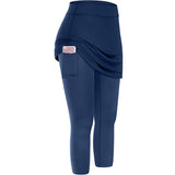 Faux Pantalons de Yoga Deux Pièces