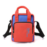 Sac à bandoulière décontracté en nylon de couleur contrastante