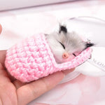 Porte-clés Chaton endormi mignon