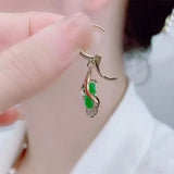Boucles D'oreilles Ginkgo Uniques Et Élégantes