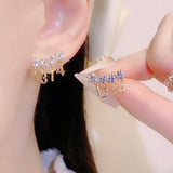 Boucles d'oreilles simples pour toujours de la Saint-Valentin