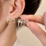 Boucles d'oreilles simples pour toujours de la Saint-Valentin