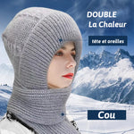 Écharpe coupe-vent avec protection auditive intégrée